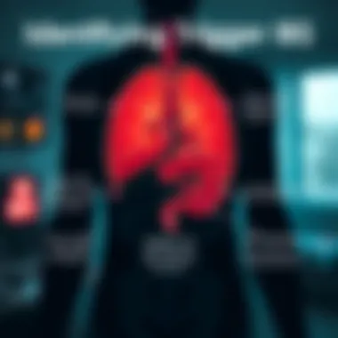 Graphic representation of IBS triggers