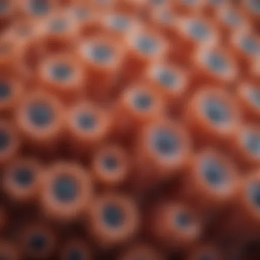 Illustration of different types of polyps