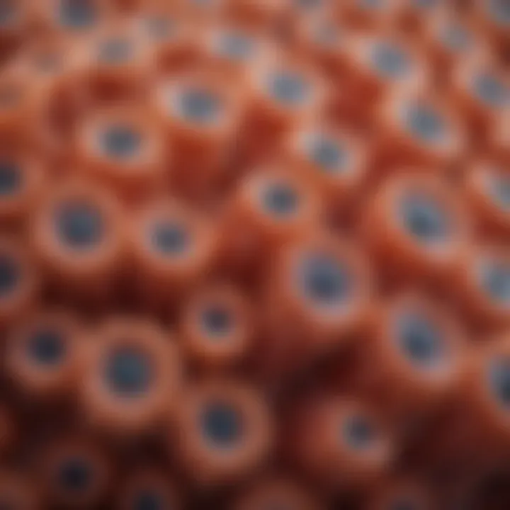 Illustration of different types of polyps