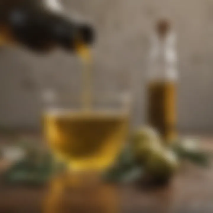 Infographic on the health benefits of olive oil