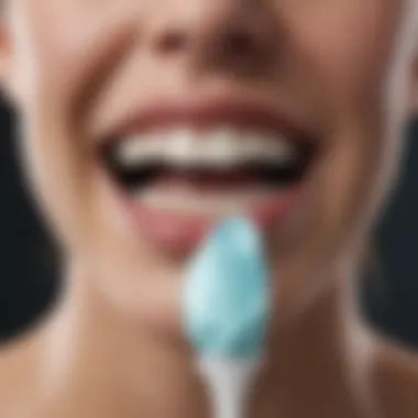 Active Ingredients in Medicated Toothpaste Diagram highlighting active ingredients in medicated toothpaste