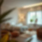 Creating a Calm Space for Recovery A serene setting depicting a peaceful postpartum recovery environment