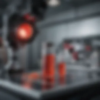 An infographic highlighting recent innovations in IU flow cytometry technology.