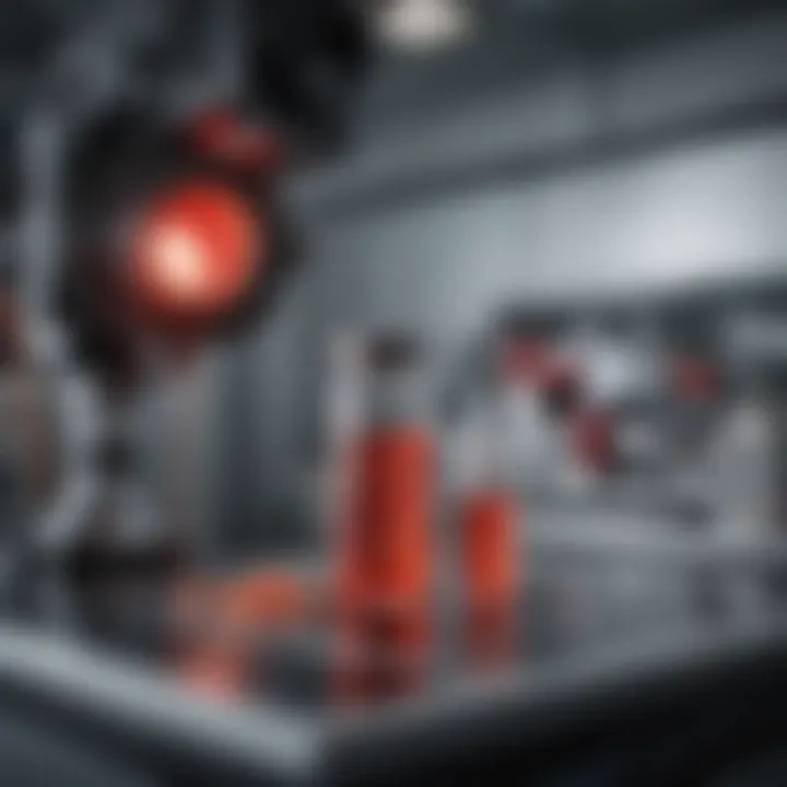 An infographic highlighting recent innovations in IU flow cytometry technology.