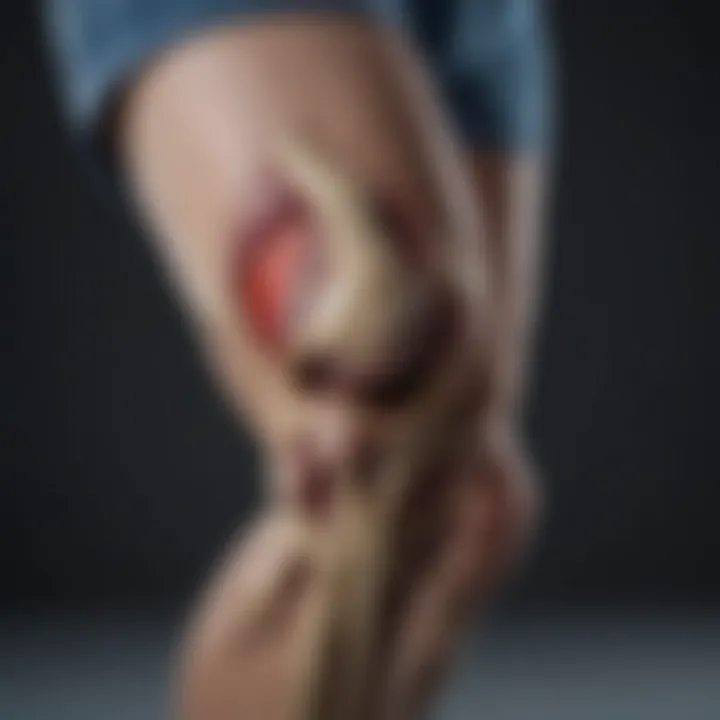 Implications of cartilage loss demonstrating the impact on knee health