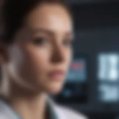 AI Analyzing Patient Data AI algorithms analyzing patient data for better outcomes
