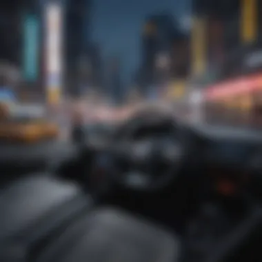 Visualizing Traffic Data Insights Traffic data analysis on computer screen