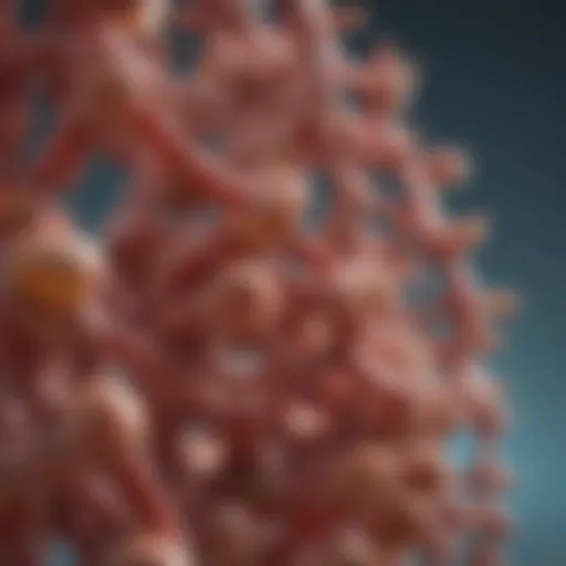 Illustration of zein protein structure and properties