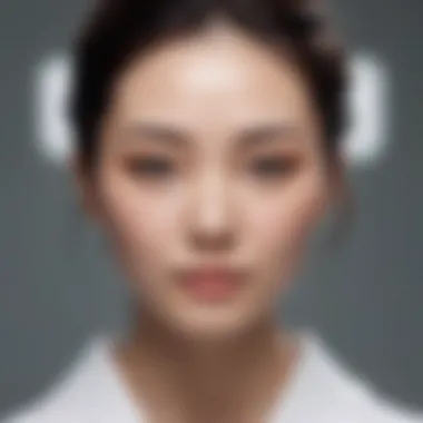 Innovation Meets Tradition in Japanese Skincare A modern Japanese skincare laboratory illustrating the blend of tradition and innovation in beauty science.