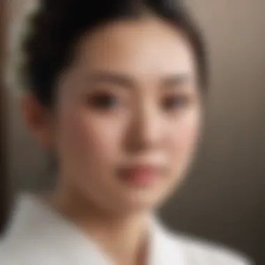 The Art of Traditional Japanese Skincare An array of traditional Japanese skincare products showcasing natural ingredients and meticulous craftsmanship.