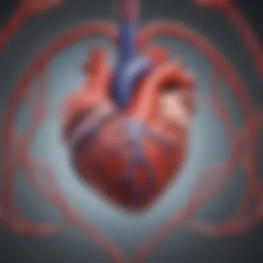 Genetics and Lifestyle Interplay in Heart Health A conceptual diagram highlighting the interplay of genetics and lifestyle in heart health.