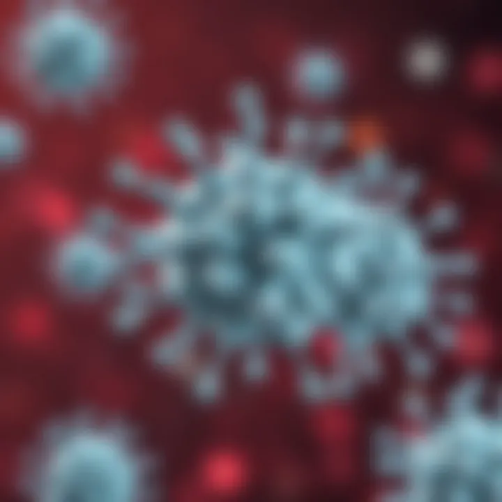 Illustration of antibiotic mechanisms