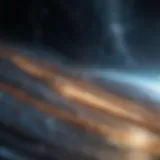 Illustration of electromagnetic waves propagating through space