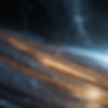 Illustration of electromagnetic waves propagating through space