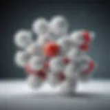 Aspirin molecular structure revealing its antiplatelet properties