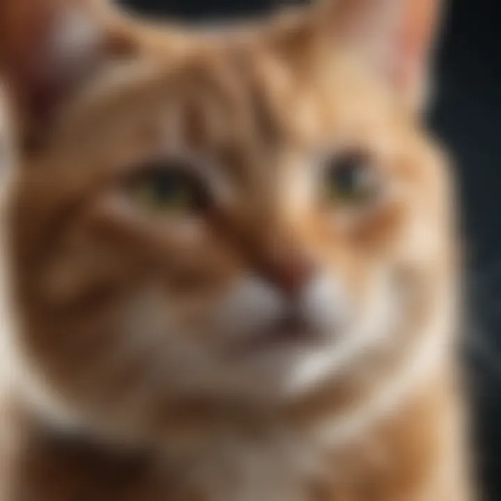 Infographic summarizing potential side effects of atenolol in cats