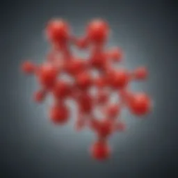 Illustration depicting the molecular structure of berberine