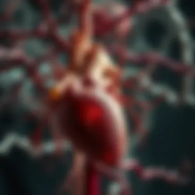Biological Mechanisms Behind Cardiovascular Disease A visual representation of the biological mechanisms that contribute to cardiovascular disease.