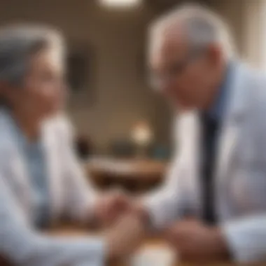 Personalized Care Strategies for Seniors Doctor discussing care plan with senior citizen