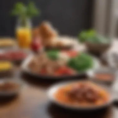 Nutritional Choices for Blood Pressure Control Healthy meal prepared for senior citizens