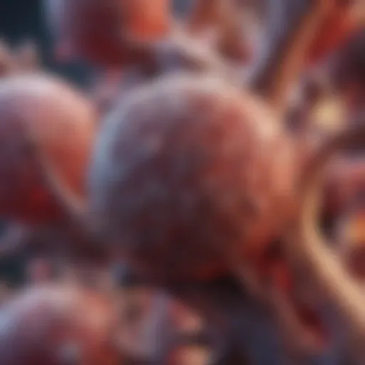 Microscopic view of bone marrow stromal cells