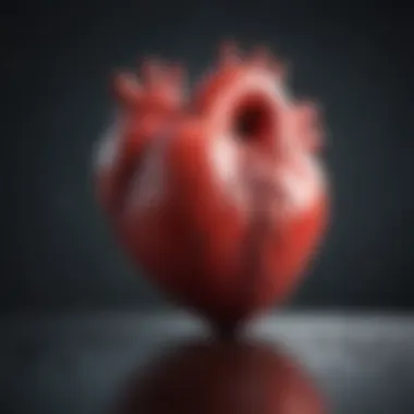 Impact of LDL on Heart Health Diagram showing the impact of LDL cholesterol on heart health