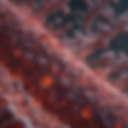 Detailed illustration of the CLL cellular environment