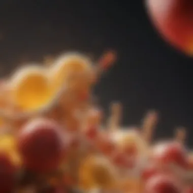 Molecular structure of cholesterol
