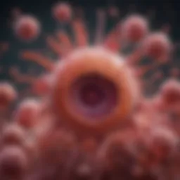 Detailed diagram illustrating neutrophil function in the immune response