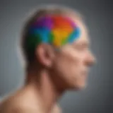 Illustration depicting the spectrum of cognitive impairment conditions
