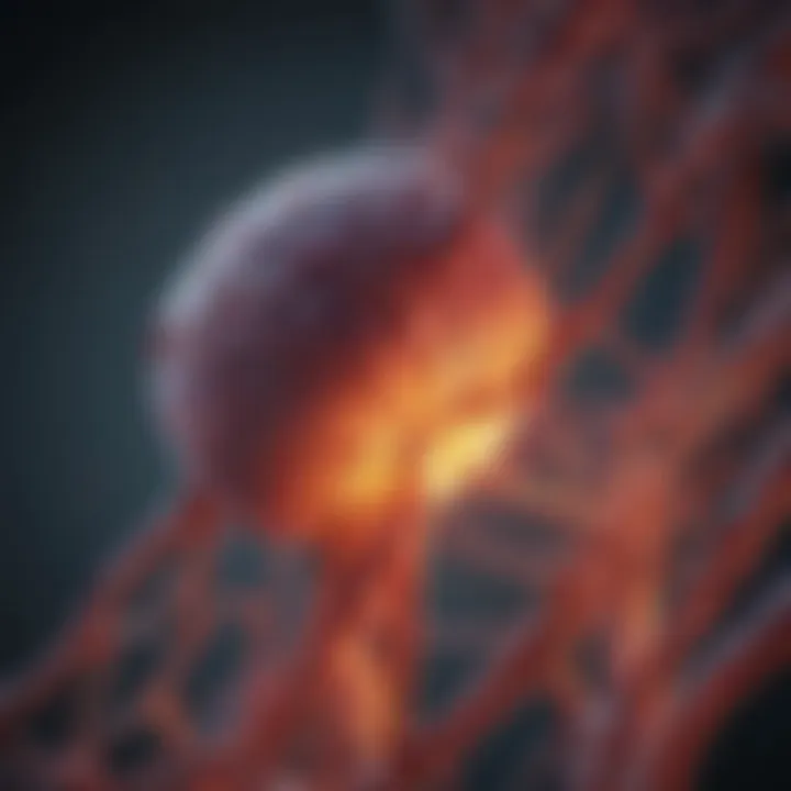 Detailed diagram of prostate cancer metastasis pathways