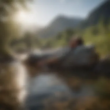 Importance of Relaxation in Migraine Management A serene landscape promoting relaxation techniques for migraine relief