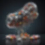 Visual representation of typical antipsychotic mechanism of action