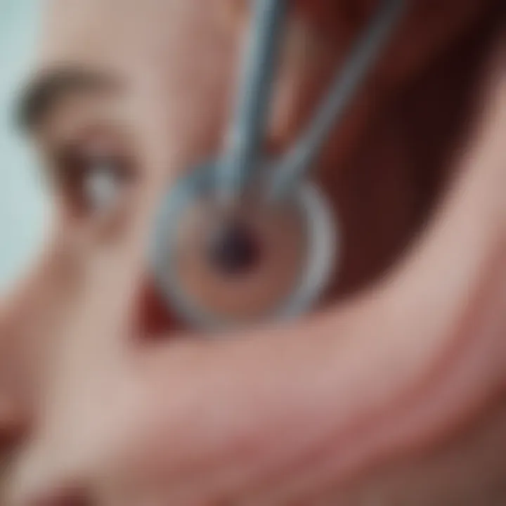 Illustration of surgical techniques used in kidney cyst removal
