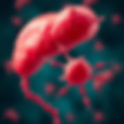 An illustration of insulin-producing pancreatic beta cells