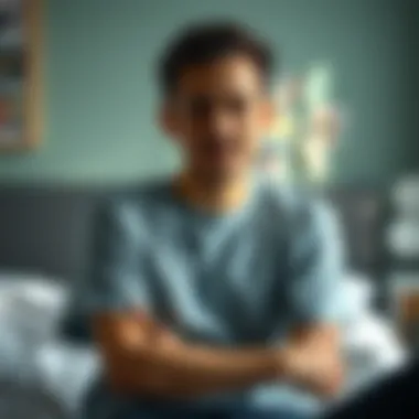 Conceptual portrayal of psychosocial aspects affecting individuals with diabetes