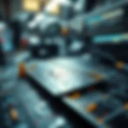 An advanced algorithm visualized through computer graphics