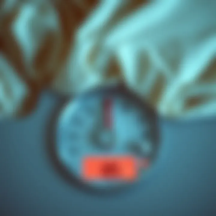 Weight Fluctuations Linked to Sleep Deprivation A scale indicating fluctuating weight due to sleep patterns