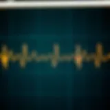 ECG readings showcasing cardiac rhythms.