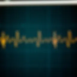 ECG readings showcasing cardiac rhythms.