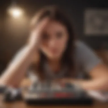 An infographic illustrating coping strategies for educational stress.