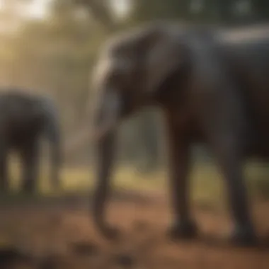 Trends in Elephant Poaching A detailed infographic illustrating the trends of elephant poaching over the years.