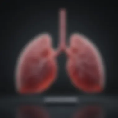 Lung Health and Longevity Statistics Graph showing correlation between lung health and lifespan