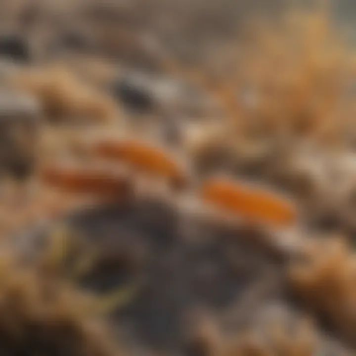 An illustration depicting the lifecycle of arid springtails, highlighting each developmental stage.