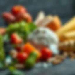Nutrient-rich foods supporting bone health