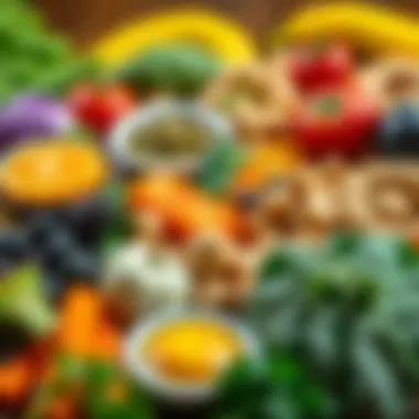 A diverse spread of foods rich in vitamin D, emphasizing dietary sources.