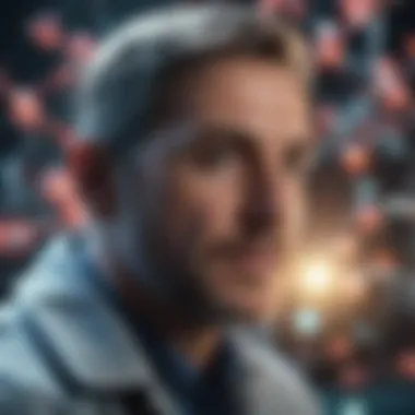 Innovative Research in Immunology Visualization of advanced immunological research techniques