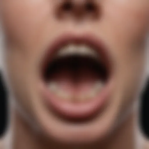Visual representation of oropharyngeal cancer lesions