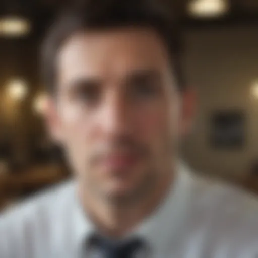 A thoughtful individual reflecting on career possibilities in psychology NGOs