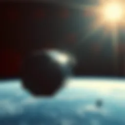 Solar energy harnessed in space